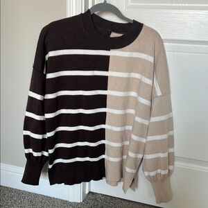 Striped sweater